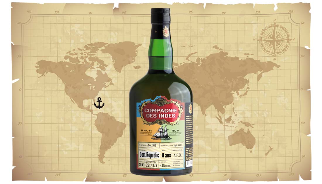 DOMINICAN REPUBLIC 8 YEARS – SINGLE CASK - Compagnie des Indes